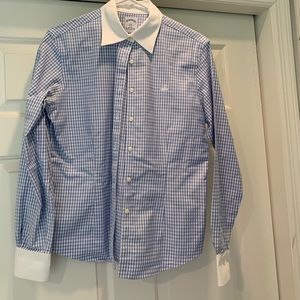 Gingham Brooks Brothers Button Down